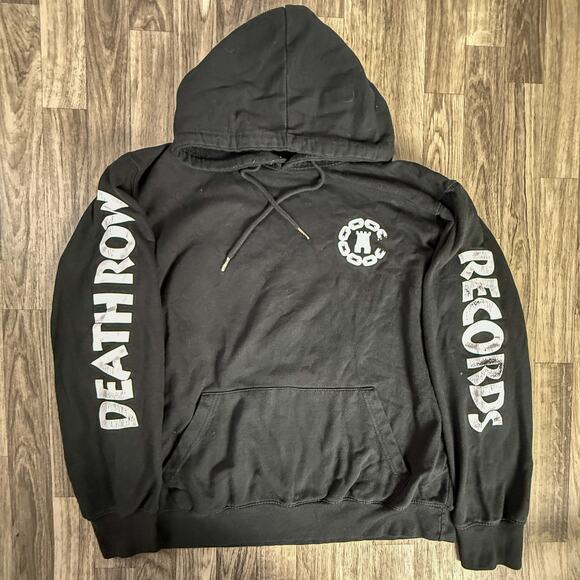 Crooks & Castles Death Row Records Black Graphic Hoodie CrooksCastles Collab - Picture 3 of 7